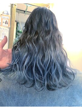 トーク 伊丹本店(TAL'KE) TAL'KE/バレイヤージュ×デニムカラー_336