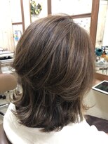 ルームガーデン 小田急相模原(RoomGarden)&nbsp;【白髪染め】+ハイライト（アッシュベージュ）