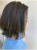 切りっぱなしボブ