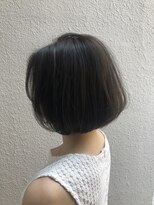 エコルアヘアー(ecolua hair) 大人ボブ×ディープアッシュ