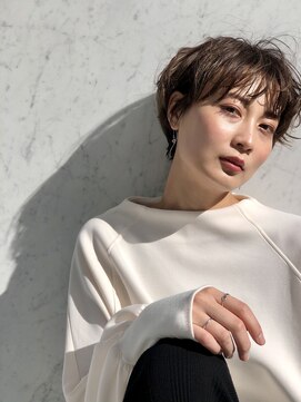 シー(cie) ハンサムウェーブショート