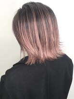 ソース ヘア アトリエ 京橋(Source hair atelier)&nbsp;【SOURCE】ピンクベージュ