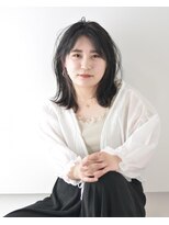 ドルセプラタ(Dulce plata) 【Dulce】ミディアム×毛先パーマ☆前髪なし大人可愛い20代30代