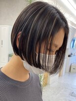 キノ(kino)&nbsp;コンパクトボブ×ハイライト