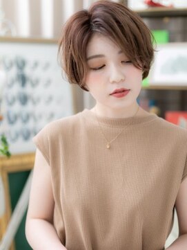 カバーヘア ブリス 志木南口駅前店(COVER HAIR bliss) くせ毛風無造作カールアシンメトリー大人ボブa志木20代30代40代