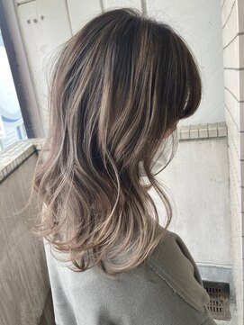 マティーナ ヘアー 池袋(Matina hair) 【ミルクティーバレイヤージュ】