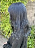 ロングヘア×アイスグレージュ