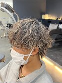 ツイストスパイラルパーマツイストパーマメンズマッシュパーマ