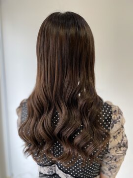 フツーロ 栄(FUTURO) ＃モカブラウン＃チョコカラー＃女神巻き＃韓国＃名古屋美容室