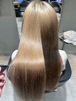 リー 京橋(Lee) ツヤツヤベージュカラー