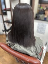 ヘアーサロン カラー 色彩店(COLOR)&nbsp;ベージュカラー 縮毛矯正