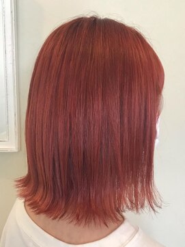 ウーヴリール 総社店(ouvrir) 大人ミディ×オレンジブラウン