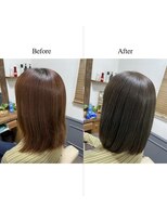 カミケン 清明店(kamiken.)&nbsp;さらさら透明感まとまる美髪オリーブアッシュ【カミケン清明店】