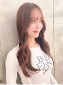 韓国レイヤー/韓国風/顔周り/髪質改善/黒髪/ブリーチなし 立川