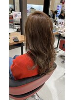 倶楽部ヘアーズ 醍醐本店(HAIR'S)&nbsp;ライトブラウンベージュ/伏見/醍醐/レイヤー/30代/40代/50代