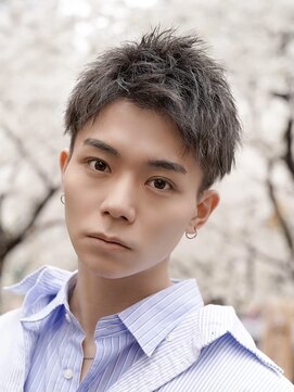 ゼロ 渋谷(XeRo) 爽やかツーブロック【アップバングショート】