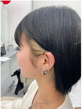 イーストハムヘッドショップ(EAST HAM head shop) イヤリングカラー/ホワイトベージュ/ショート