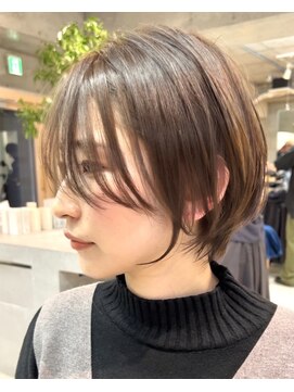 ラフ 新宿(Laff) 似合わせカット20代30代40代50代くびれショート丸みショートボブ