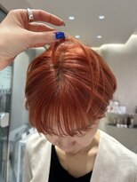 マイル 渋谷(mile)&nbsp;ブリーチ1回暖色オレンジ