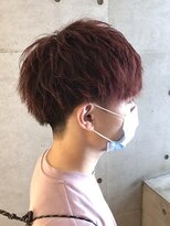 シエル 松山店(CIEL)&nbsp;カッコイイ×コンパクトマッシュ×レッドブラック