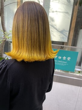 ヘアカロン 熊本本店(Hair CALON) 裾カラー/ブリーチ