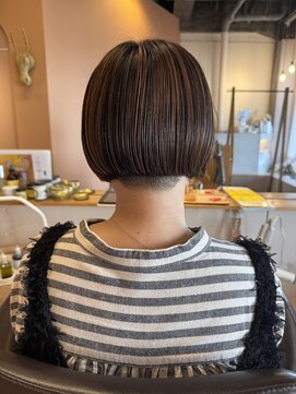 コチ(coti) アンブレラカラーとミニミニボブ