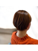 エムエーヘアースタジオ(M/A hair studio.) オレンジブラウン◎大人ショート