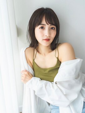 ガーデン タチカワ(garden tachikawa) フェイスレイヤー/小顔カット/寒色系カラー/グレージュ