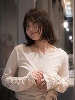ビュートリアム 梅田(BEAUTRIUM)&nbsp;レイヤーカット/小顔レイヤー/外ハネレイヤー/外ハネボブ