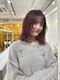 リンダ ルーナ(LINDA Luna)の写真/顔まわりのレイヤーや後れ毛でシンプル且つ華やかに＊一人一人に似合うカットであなたの魅力を引き出します
