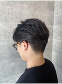 メンズニュアンスパーマスタイル