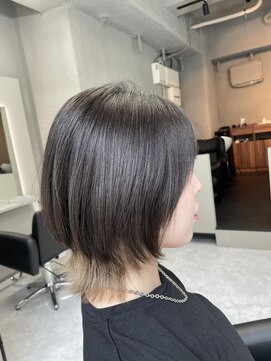 バディ 中野駅前店(BUDDY) TOKIO縮毛矯正×マッシュウルフ【中野美容室】