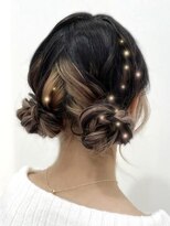 リルミー ミュエナ 大須 矢場町(Lilme myuena)&nbsp;モコモコツインお団子ヘア_ゆう＊