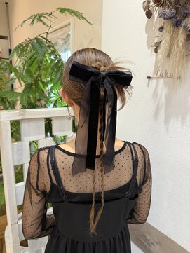 フゥカ 類家店(fuka) お呼ばれhair カチモリヘア