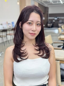 ミリ(mm) ワンカールで簡単♪ざくざくレイヤー/暖色カラー/10代20代/仙台