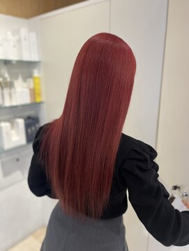 ポート 蕨(PORT) 高発色レッドカラー 《新井 志歩》