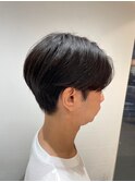 センターパート曲がる縮毛矯正