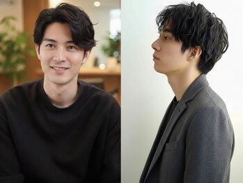 アズーア ヘアーアンドスパ(azure hair&spa)の写真/【大人男性から多数支持◎】メンズパーマで時短・清潔感のあるスタイルに◇ヘッドスパも大人気◎横浜メンズ