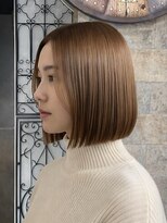 インデペンデンス(independence)&nbsp;【四条烏丸】ブリーチなし　ミルクティ×ボブ