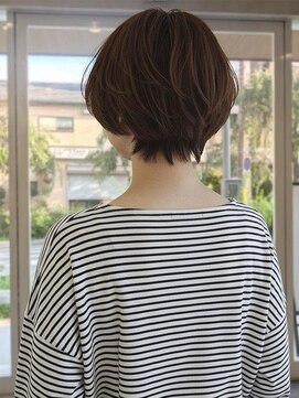 アエル 宝塚南口駅前店(aeru) 丸みショートボブ【宝塚南口駅前駅】