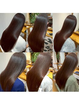 ボス レフィル(BOSS Le'fill)の写真/【大垣駅徒歩２分】真っすぐな縮毛矯正は卒業♪柔らかな最上級の美艶髪ストレートへ【縮毛矯正*髪質改善】