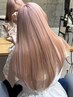 宇野指定【学割U24】ダブルカラー(ブリーチ１回)＋超音波TR　￥19305→￥15400