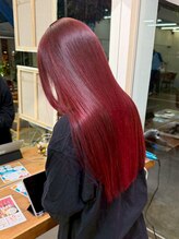 ブリーチなしダブルカラーで理想のカラーに