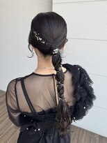 ジーライツ(G-Reiz)&nbsp;タイト編みおろしヘア