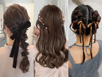 リラ(LILAC)の写真/【河原町/市役所前】ライブや結婚式のお呼ばれ、ちょっとしたお出かけにも、特別な日を彩るヘアセットを*