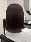 ピンクブラウンブリーチなしカラー川越本川越
