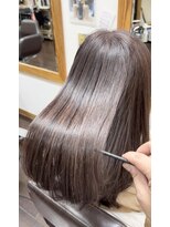ヘアーアンドメイクビィフォー(hair&make b four)&nbsp;つるりんちょ。ZERO髪質改善カラー