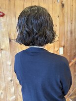 ラパンセベージュ(LA PENSEE BEIGE)&nbsp;LA PENSEE / beige 田川 / コテ巻き風ボブパーマ