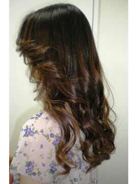 グラフィー 銀座(graphy) 40代50代エレガントウェーブナチュラルブラウン