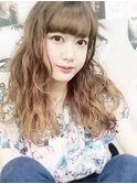 フレンチシック☆ルーズな質感ウエーブヘア